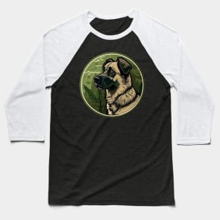 Anatolian Shepherd Camouflage Motif Baseball T-Shirt